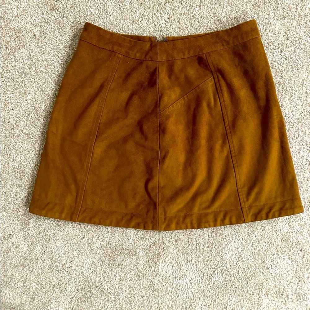 Abercrombie & Fitch Faux Suede mini skirt size 2